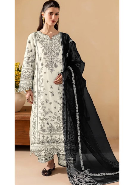 Alya By Sajida Georgette Embroidered Work Pakistani Salwar Kameez Wholesalers In Delhi